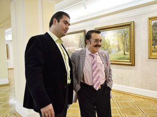 На выставке картин Александра Шилова