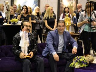 На презентации куклы «Вилли Токарев»