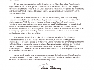 сенатор США, Charles E.Schumer